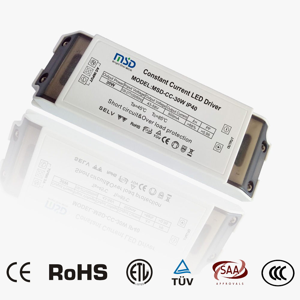 Indoor CC led driver 30W 500mA