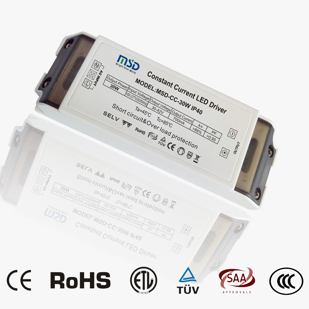 Indoor CC LED driver 30W 700mA