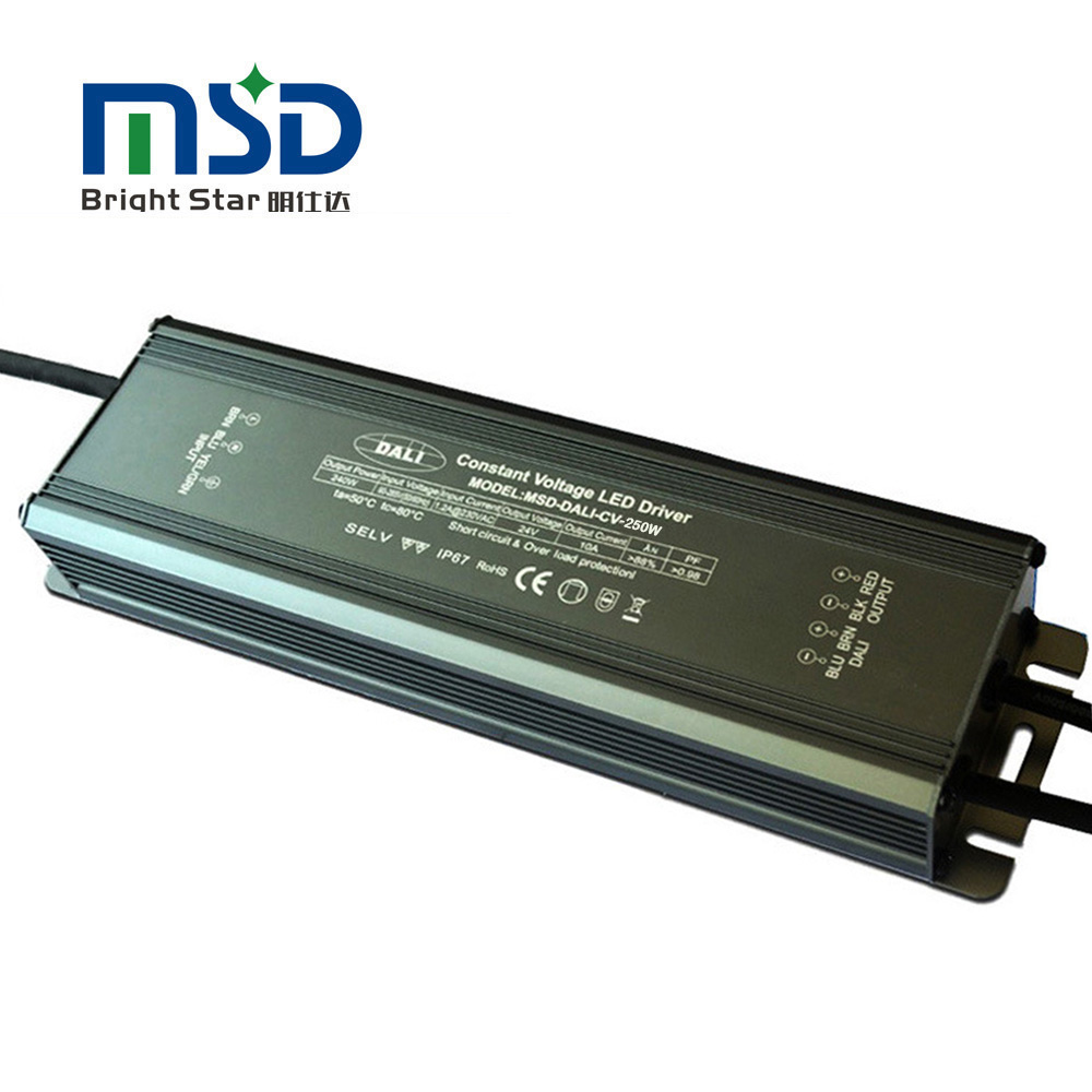 DALI CV 250W LED drivers IP67